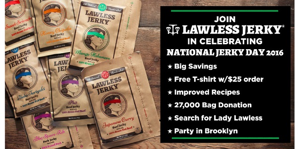 lawless jerky national jerky day