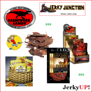 private label jerky sample