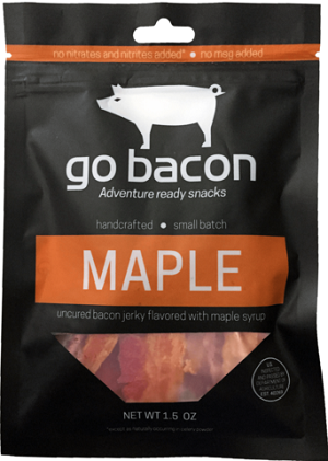 bacon jerky - go bacon Maple
