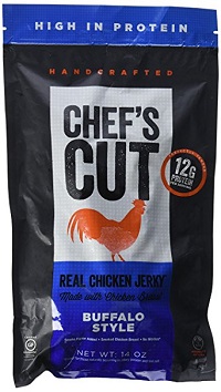 Chef’s Cut Chicken Jerky, buffalo style 